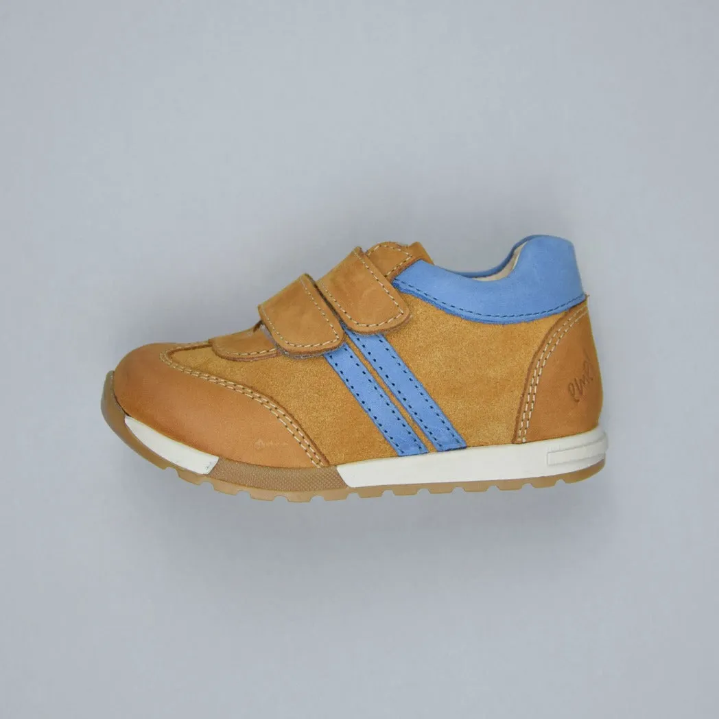 (2333-30) Mustard Velcro Trainers