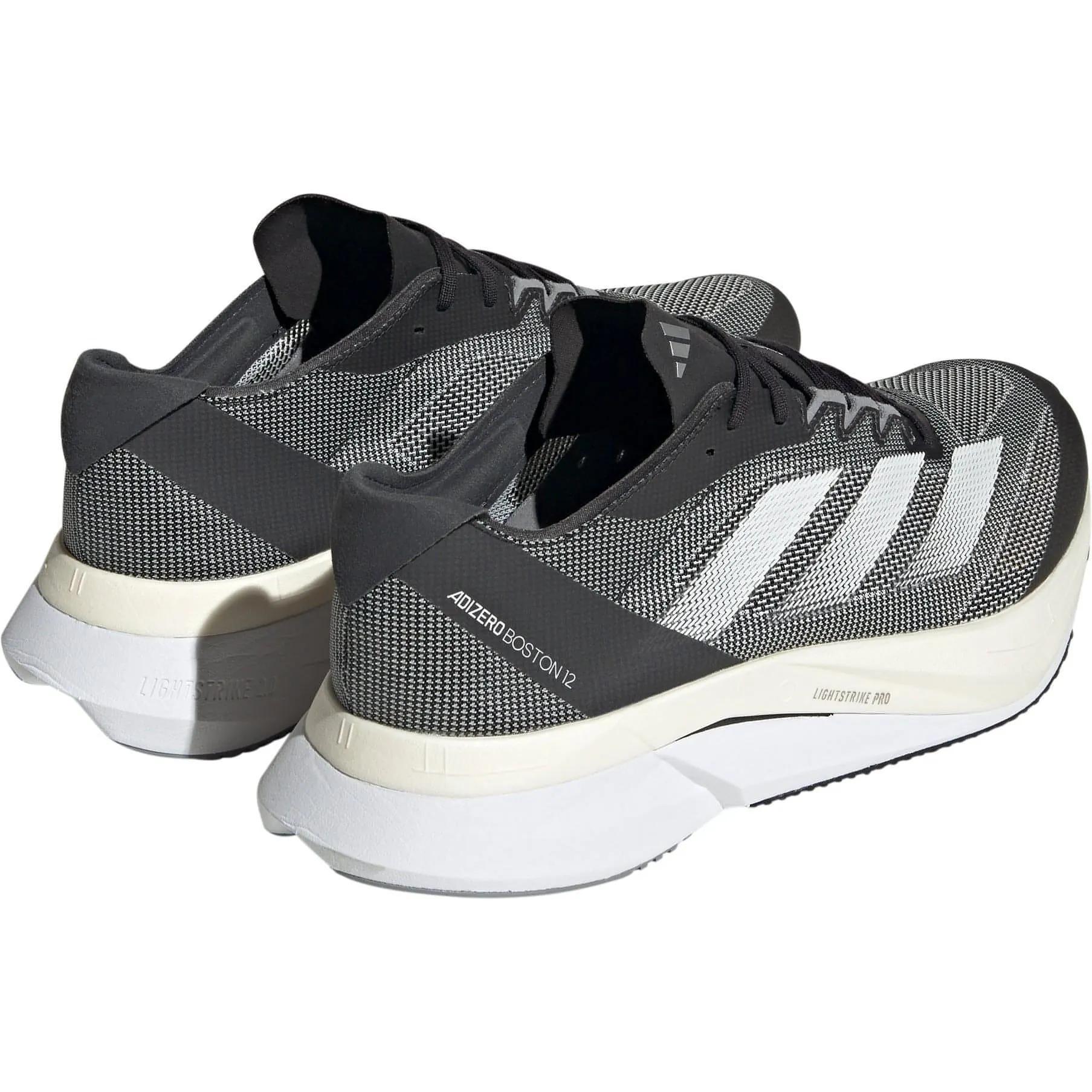 adidas Adizero Boston 12 Mens Running Shoes - Black