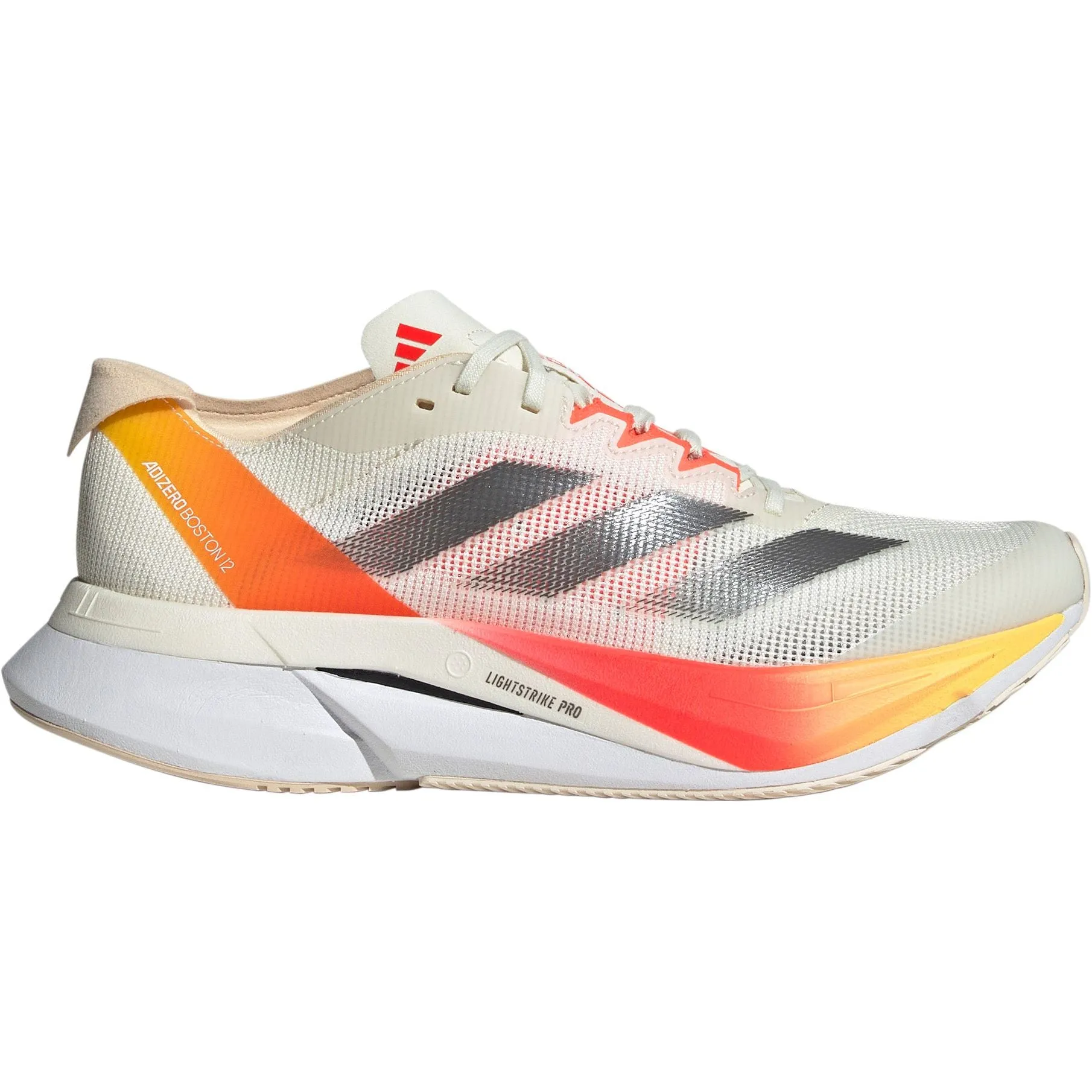 adidas Adizero Boston 12 Womens Running Shoes - White