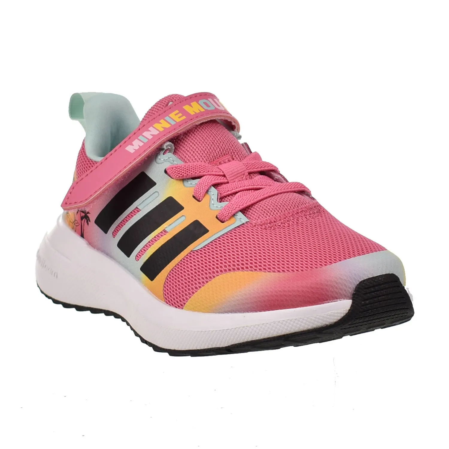 Adidas Fortarun x Disney C Little Kids' Shoes Pink Fusion-Core Black