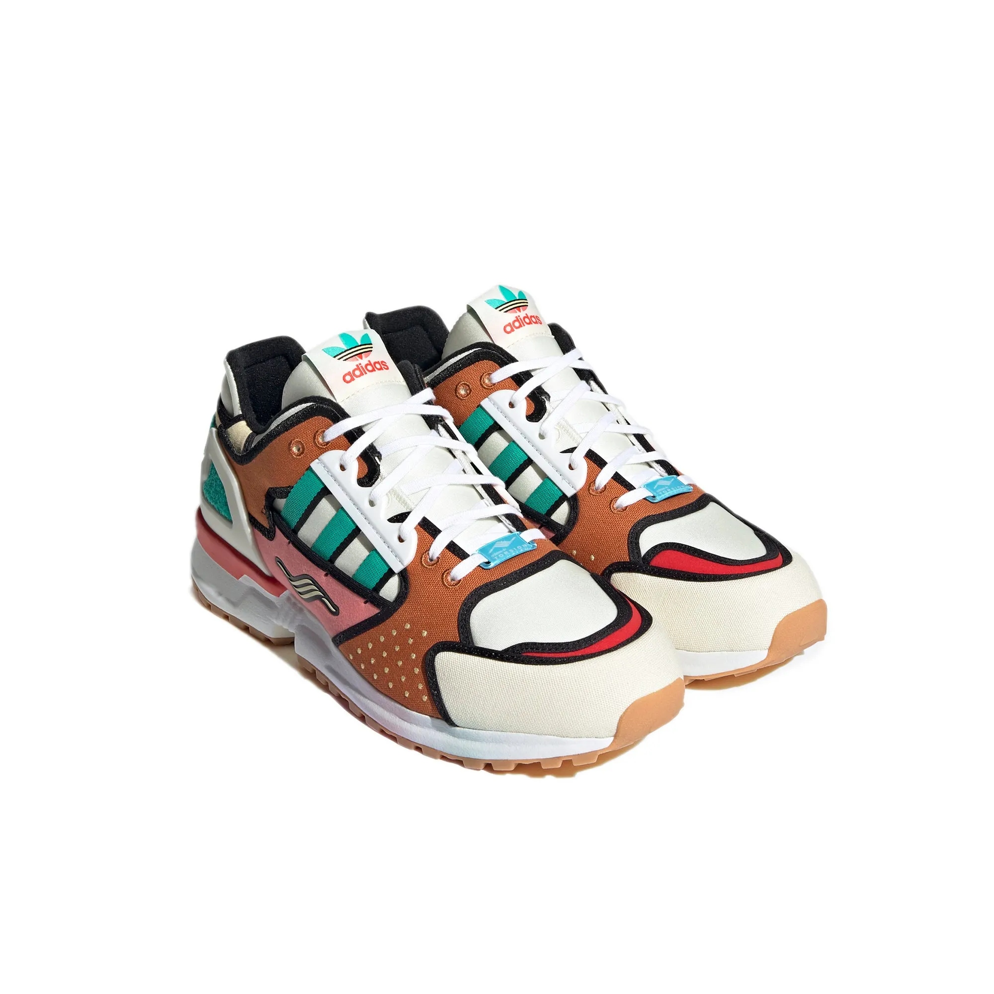 Adidas Mens ZX 10000 Krusty Burger Shoes