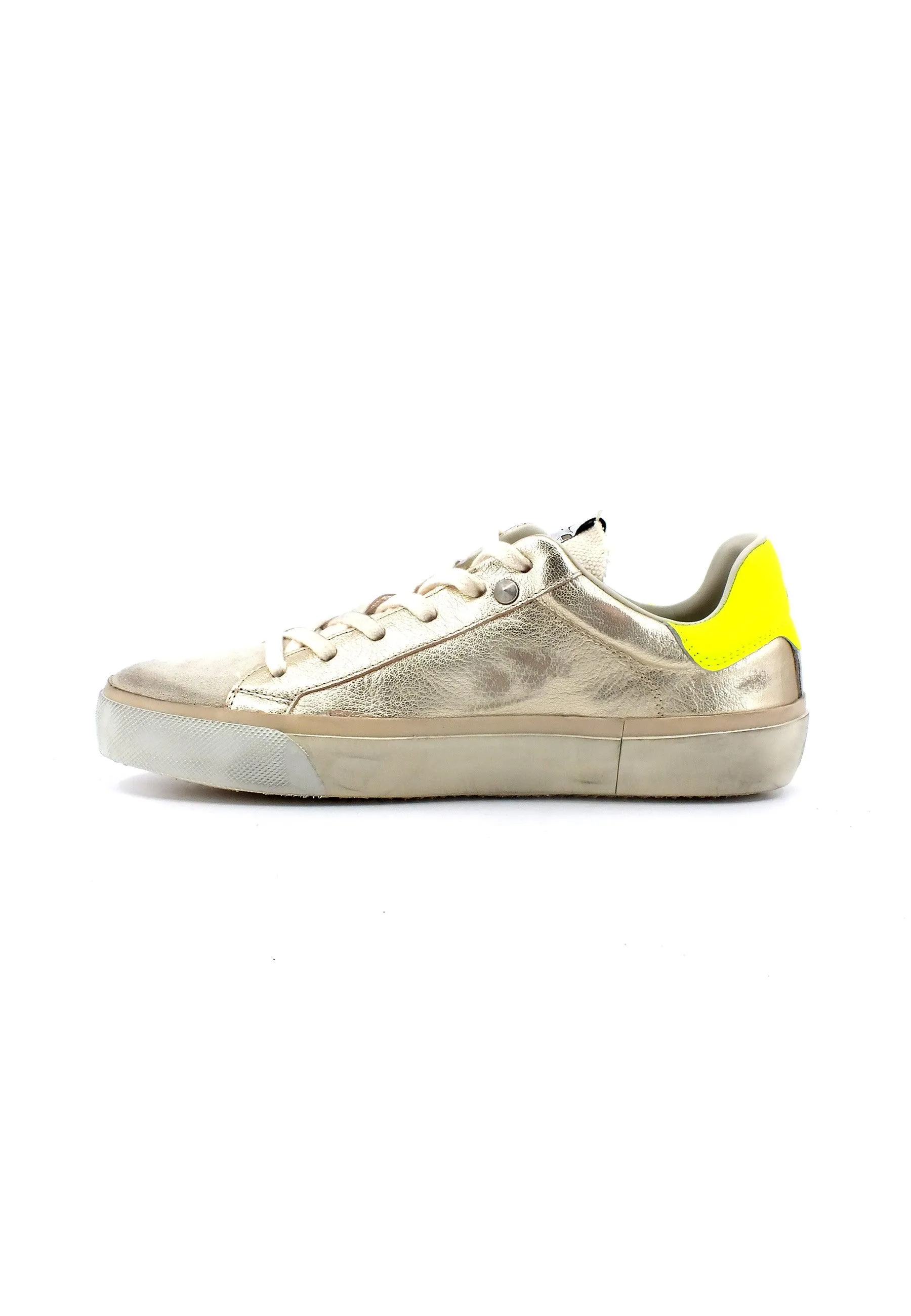 ARCHIVIO 22 Sneaker Donna Platinum Giallo Fluo STUD785