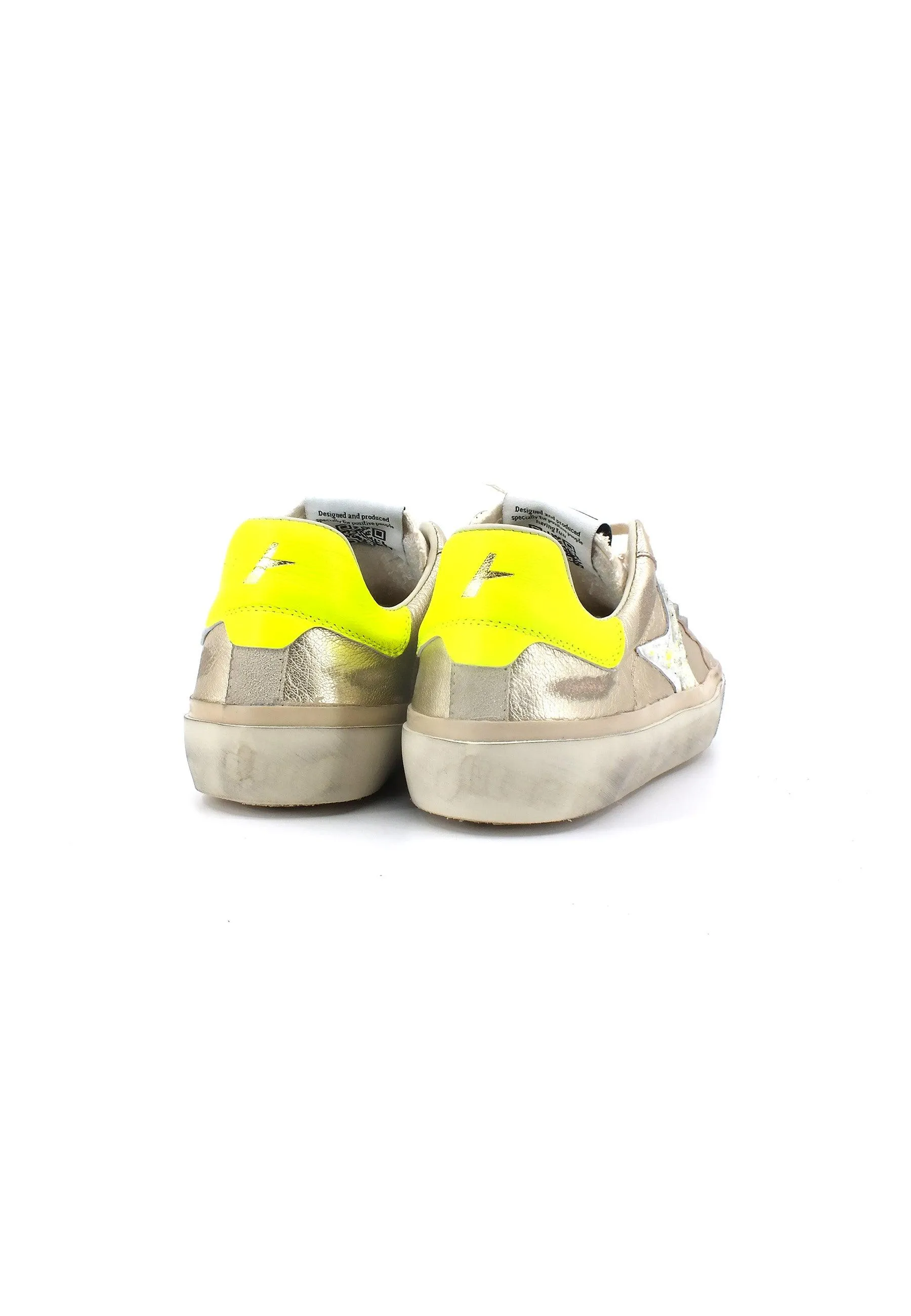 ARCHIVIO 22 Sneaker Donna Platinum Giallo Fluo STUD785