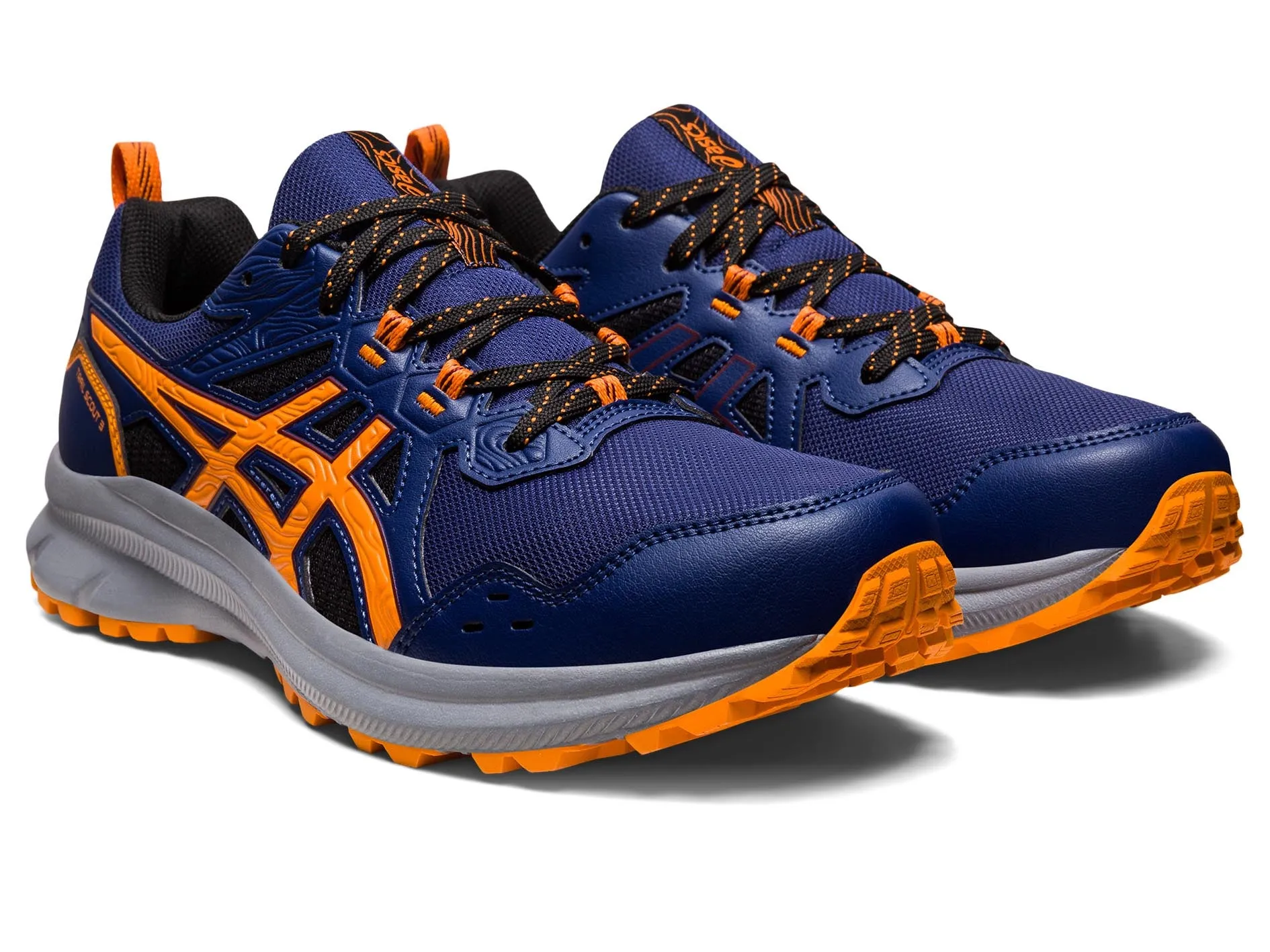 Asics Mens Trail Scout 3 Running Shoes <br> 1011B700 400