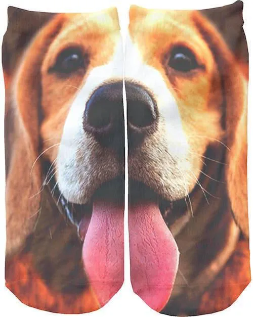 Beagle Ankle Socks