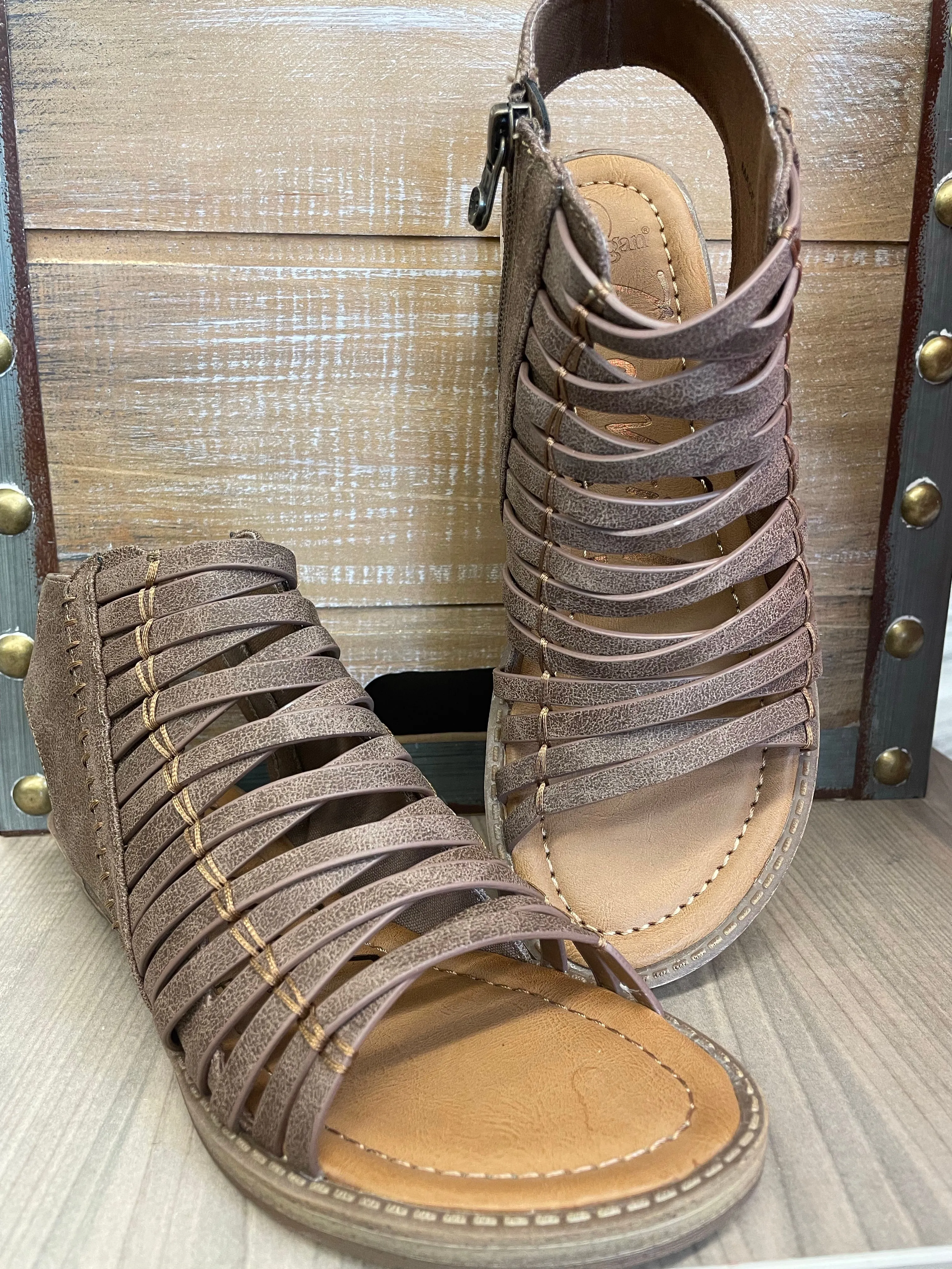 Blowfish Boxer Taupe Prospector Sandals