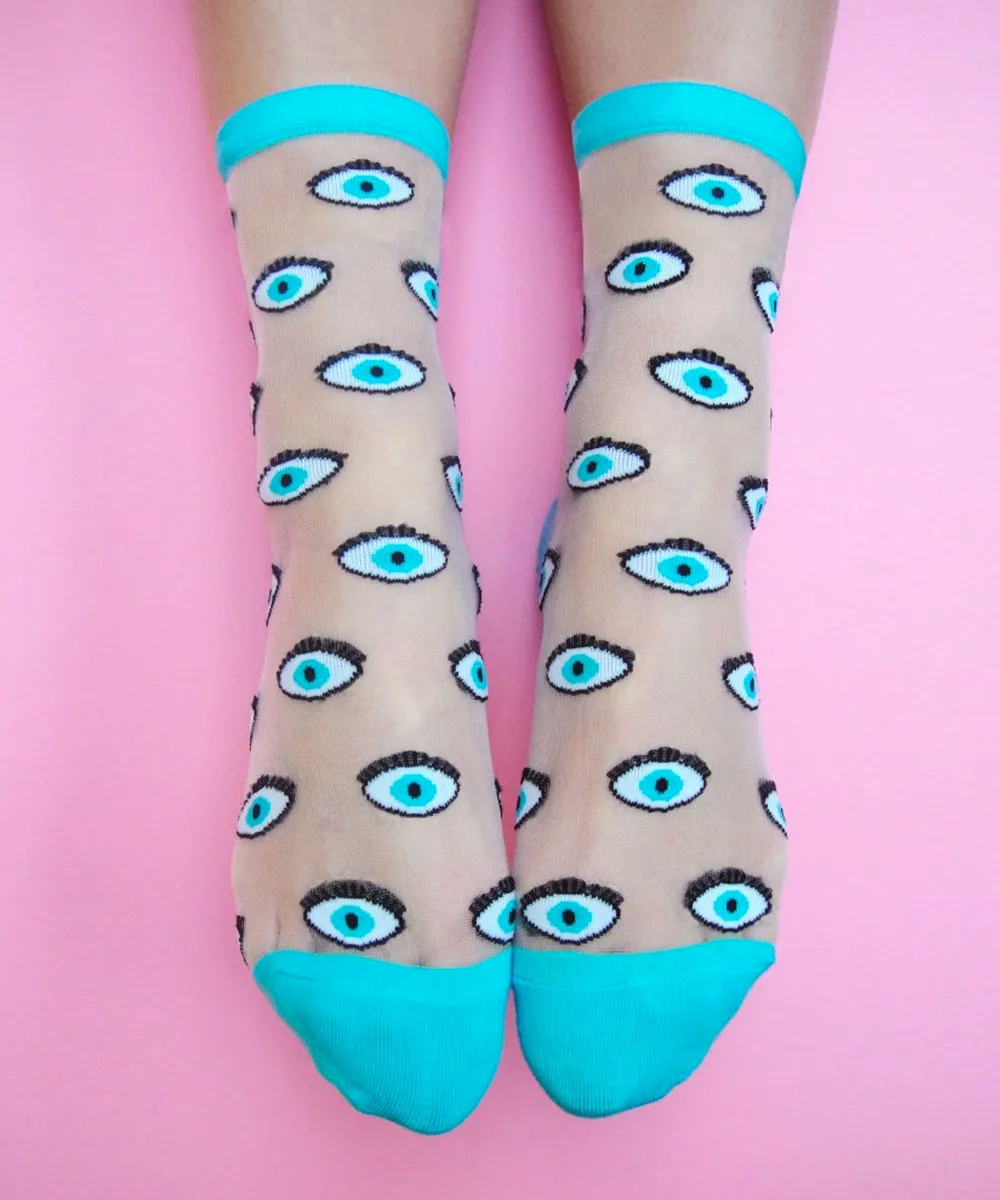 BLUE EYE SHEER SOCKS