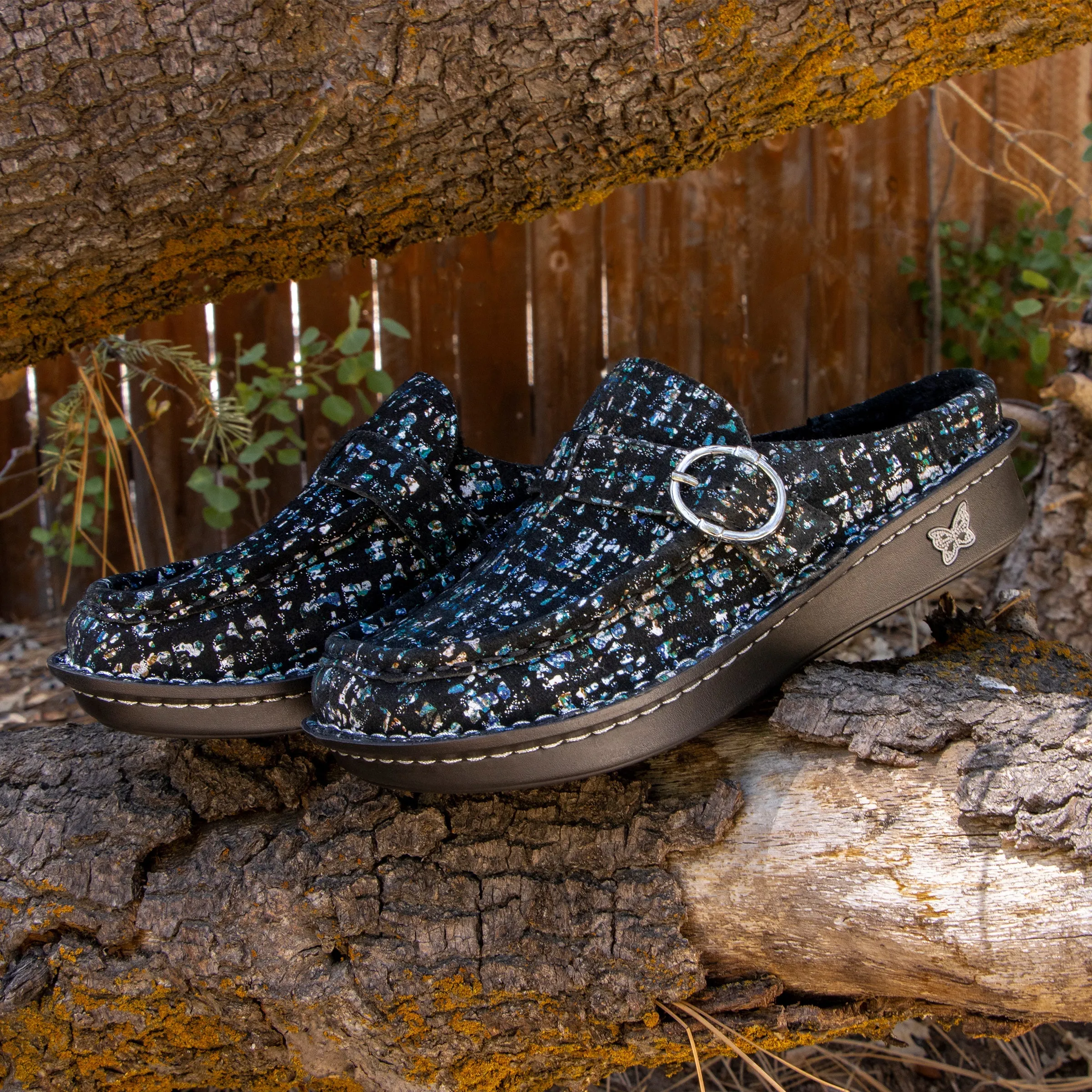 Brigid Winter Tweed Clog