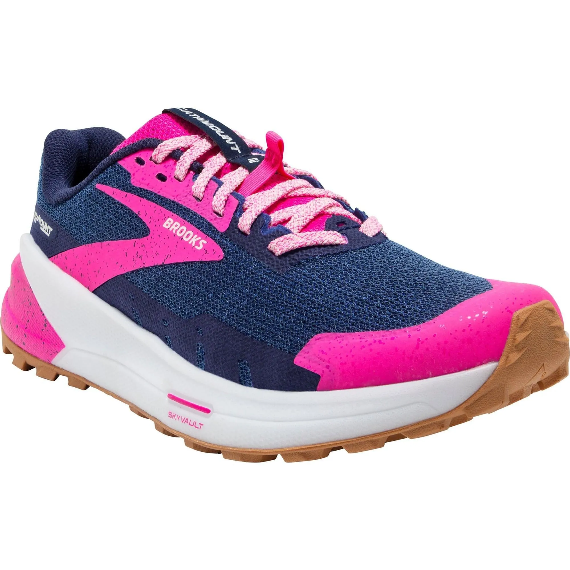 Brooks Catamount 2 Womens Trail Running Shoes - Navy