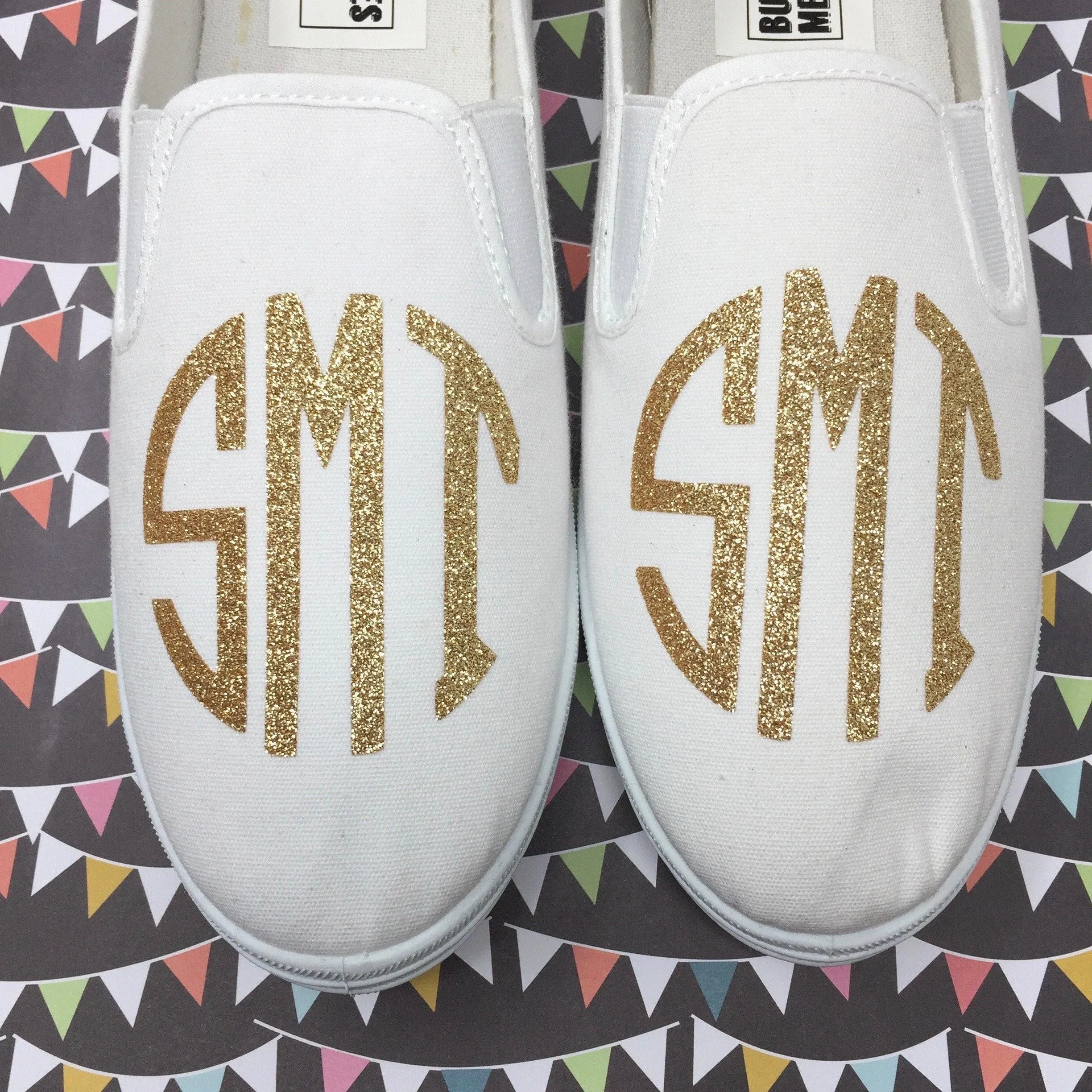 Customized Monogram Shoe