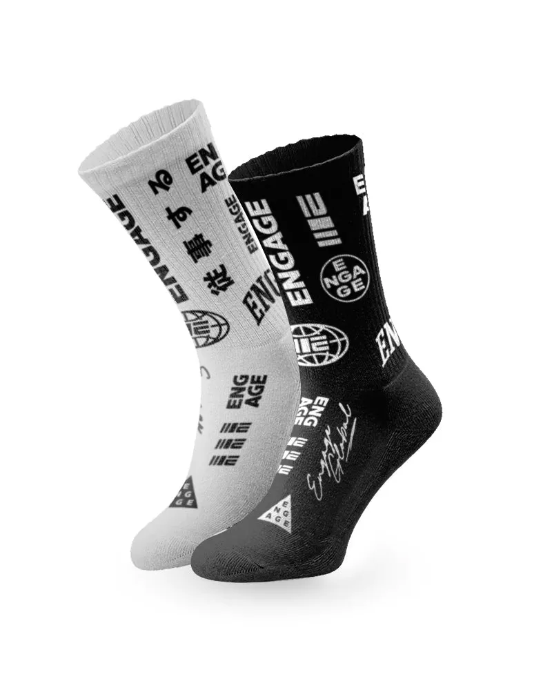 Engage Billboard Socks (2-Pack)