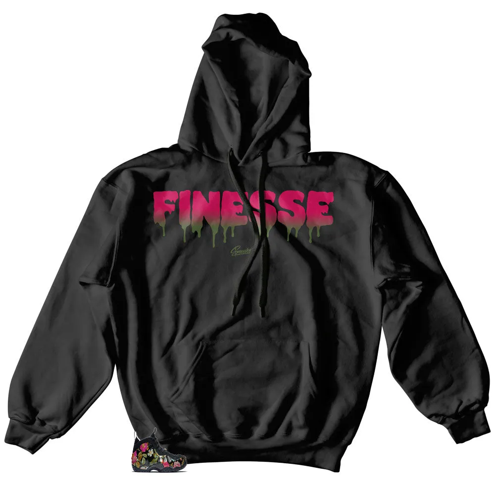 Foamposite Floral Drip Finesse Hoody