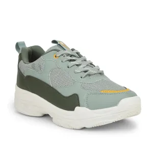 Force 10 Sports Lacing Shoes For Ladies (Green) KOYO-1E By Liberty