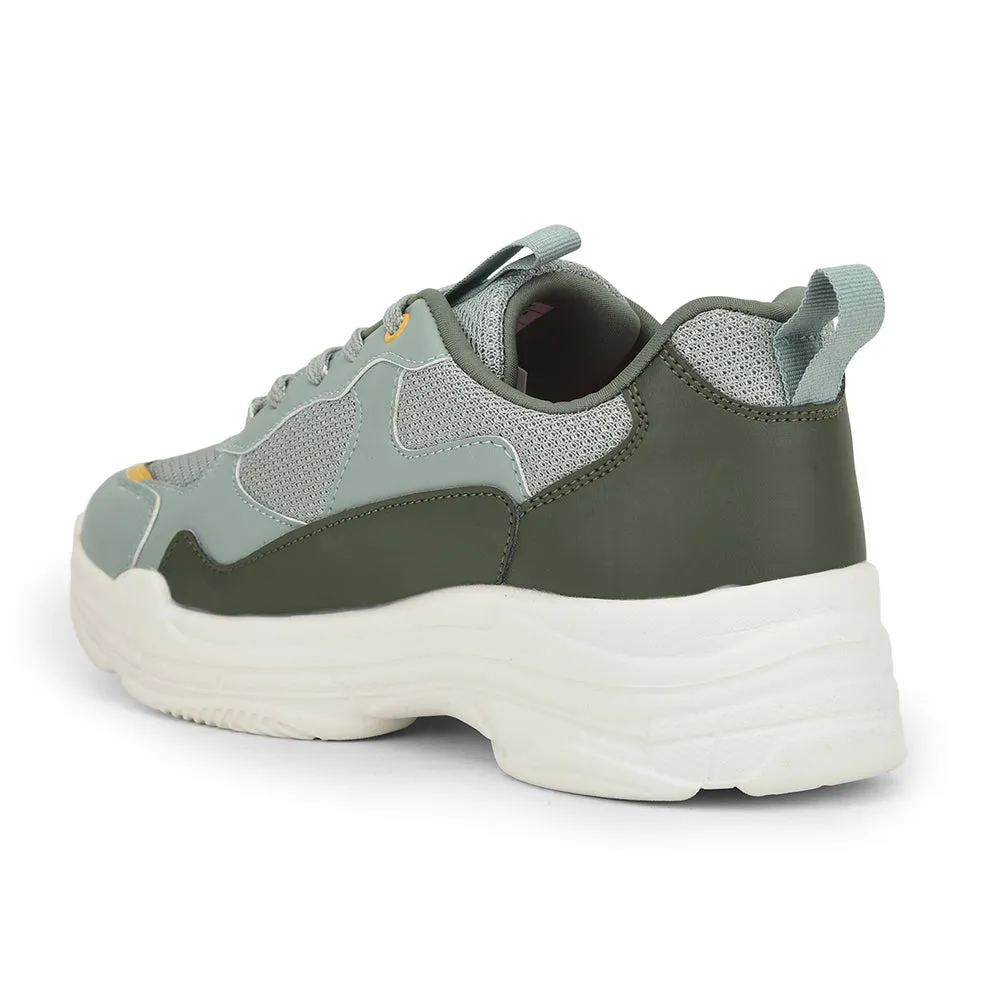 Force 10 Sports Lacing Shoes For Ladies (Green) KOYO-1E By Liberty