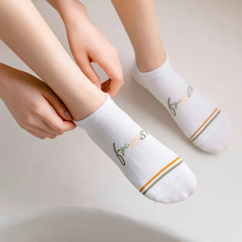 Kawaii Matcha Flower Socks