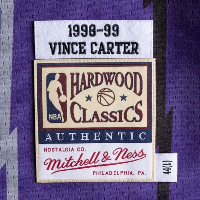 Mitchell & Ness Authentic Jersey Toronto Raptors Road 1998-99 Vince Carter