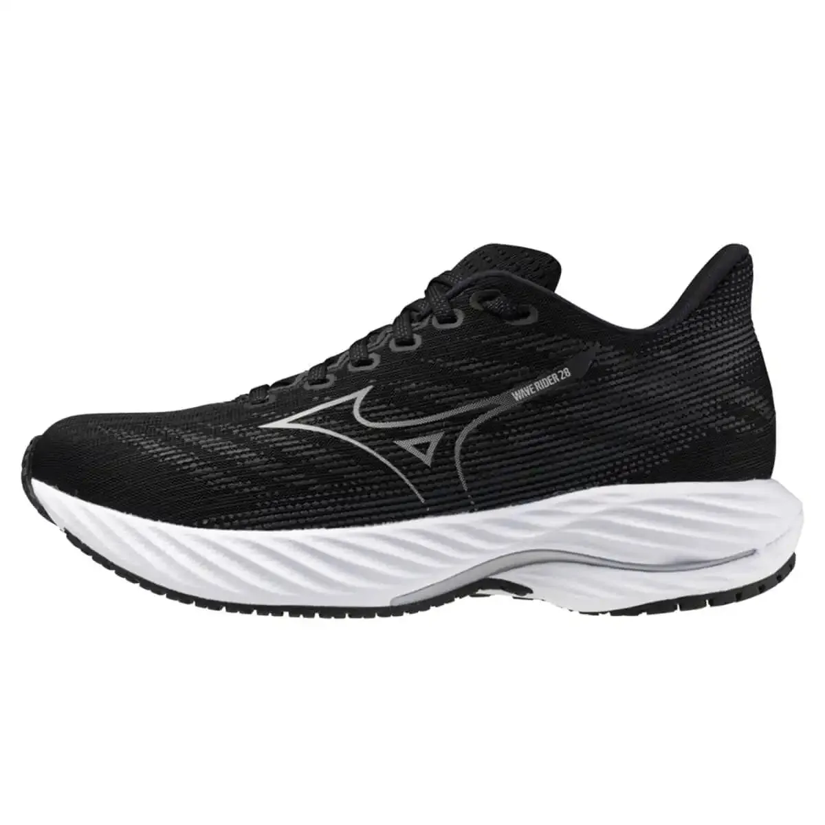 Mizuno Wave Rider 28 Womens | Black/harbor Mist/india Ink