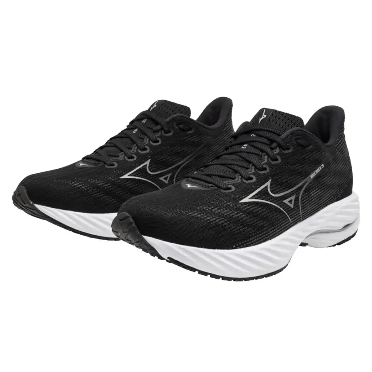 Mizuno Wave Rider 28 Womens | Black/harbor Mist/india Ink