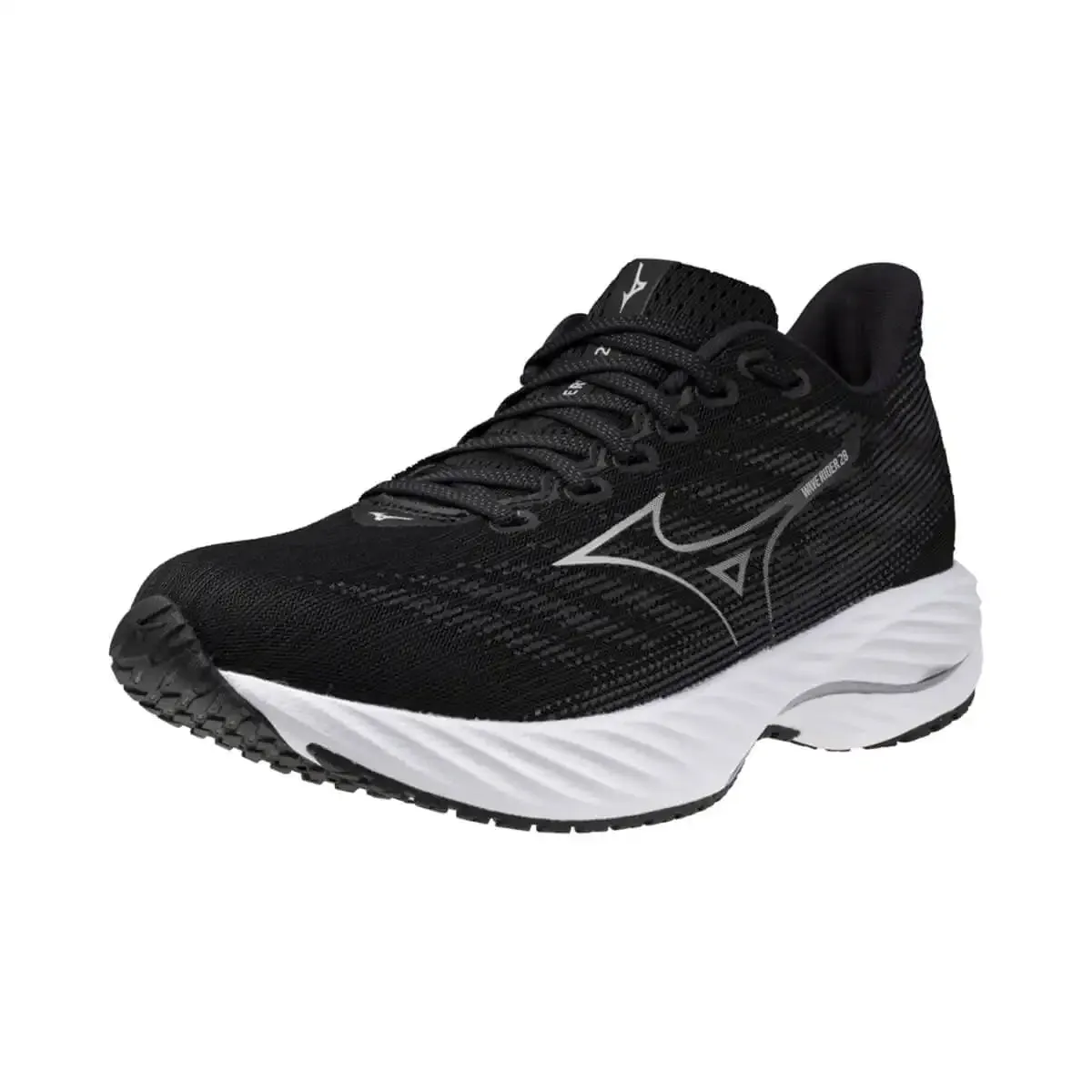 Mizuno Wave Rider 28 Womens | Black/harbor Mist/india Ink