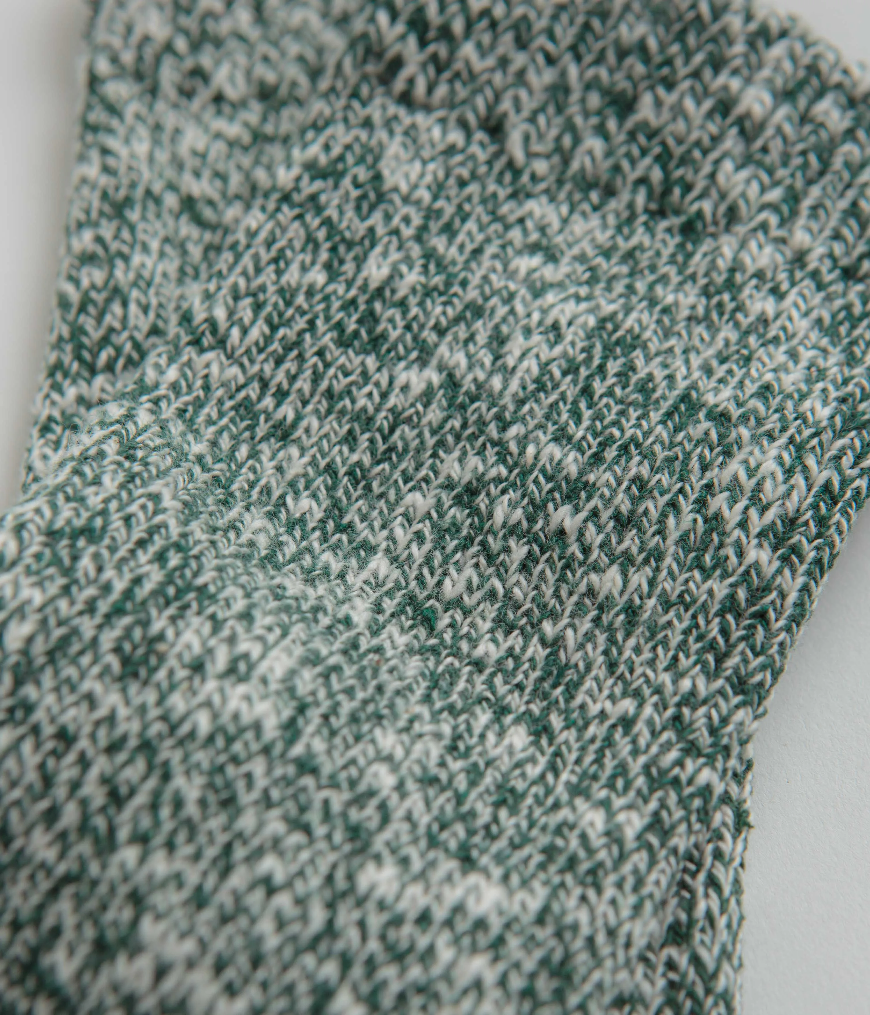 Mollusk Marled Utility Socks - Bottle Green