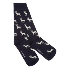 Panda Bamboo Socks - Stag