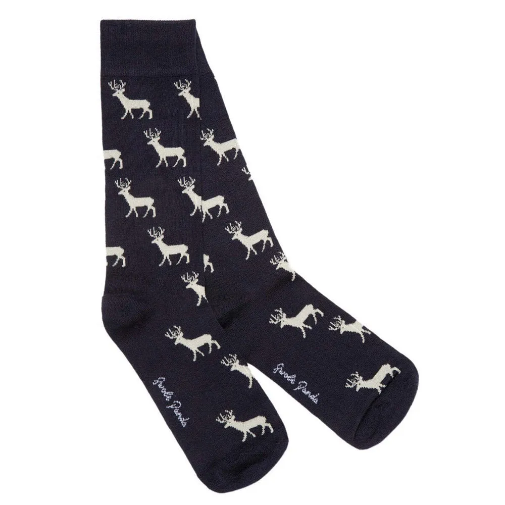 Panda Bamboo Socks - Stag