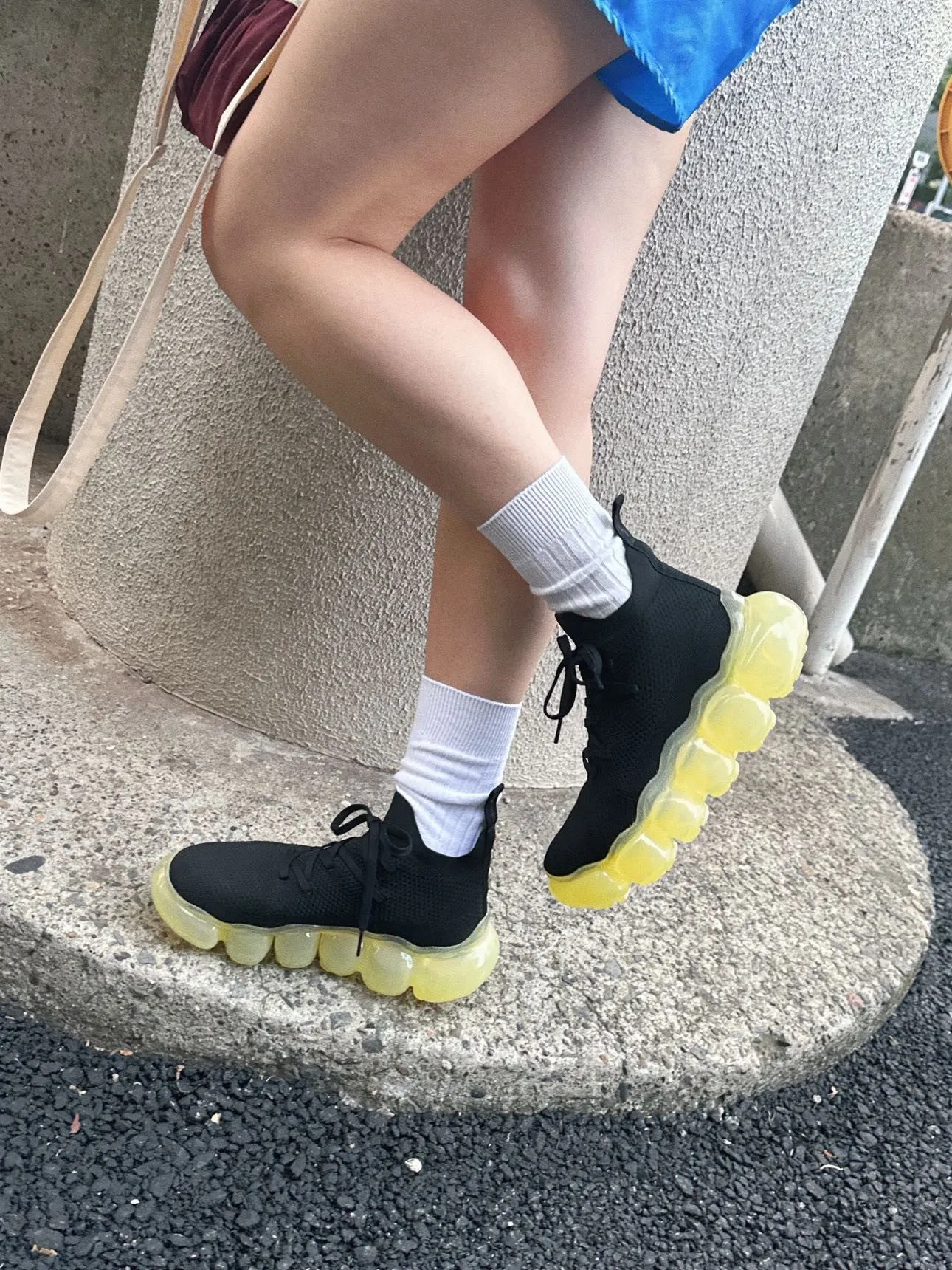 "Jewelry" Basic Shoes / Yellow Black