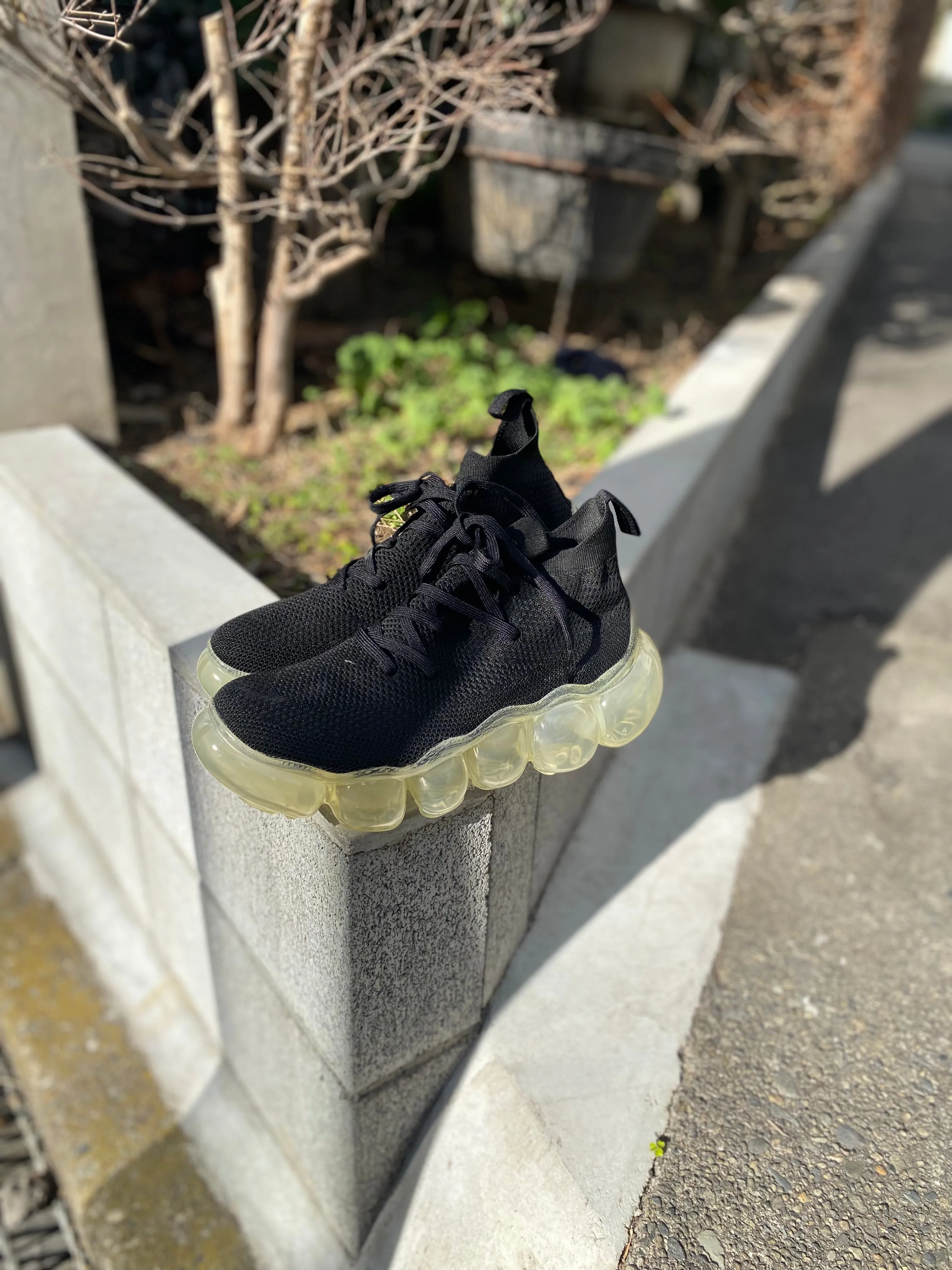 "Jewelry" Basic Shoes / Yellow Black