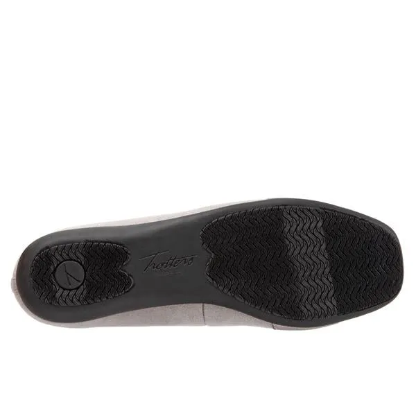 Samantha Grey Micro Ballet Flat Shoes