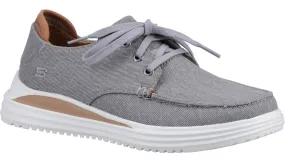 Skechers 204471 Proven Forenzo Mens Lace Up Canvas Shoe