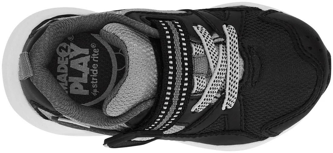 Stride Rite Black M2P Journey 2 Children’s Sneaker