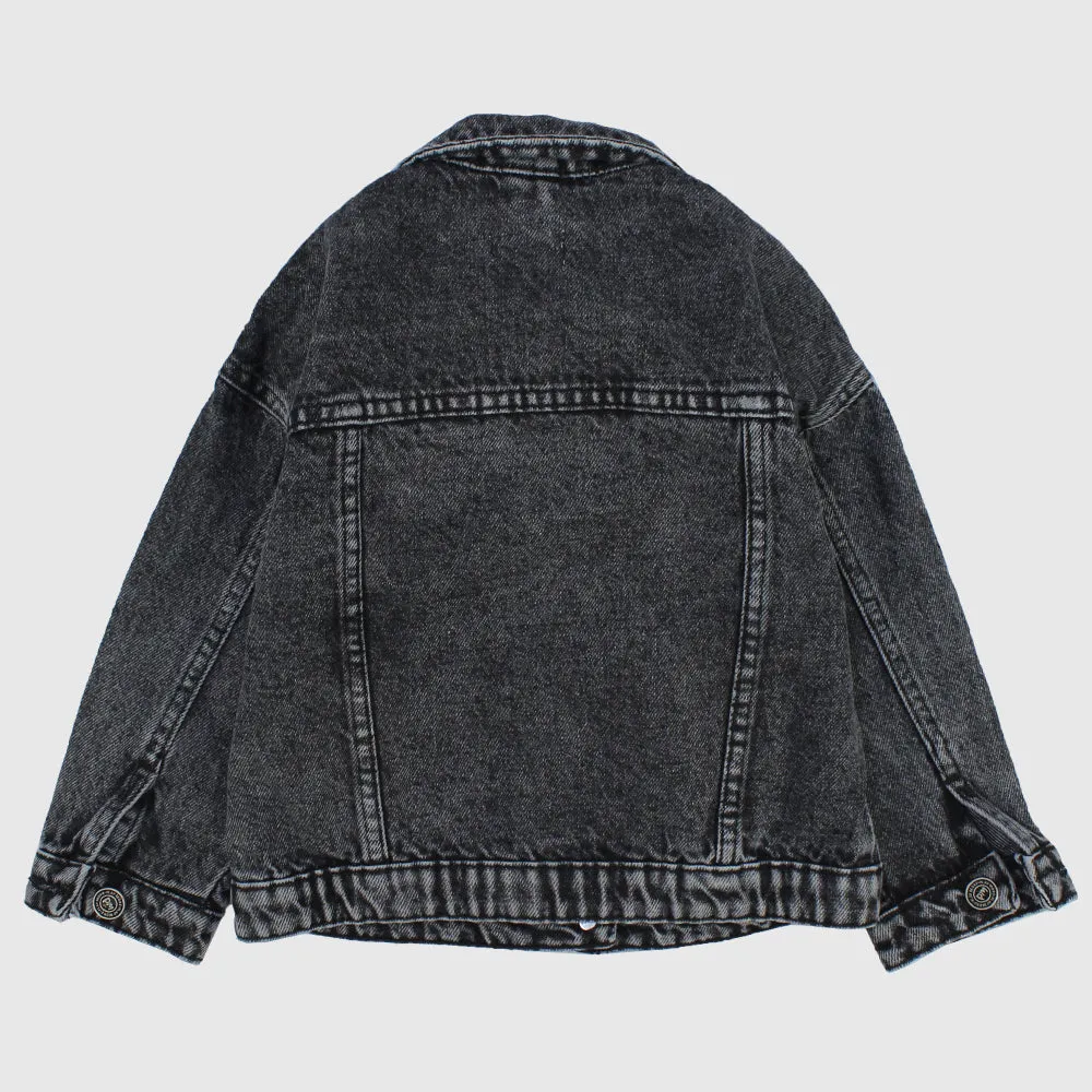 Unisex Grey Jean Jacket