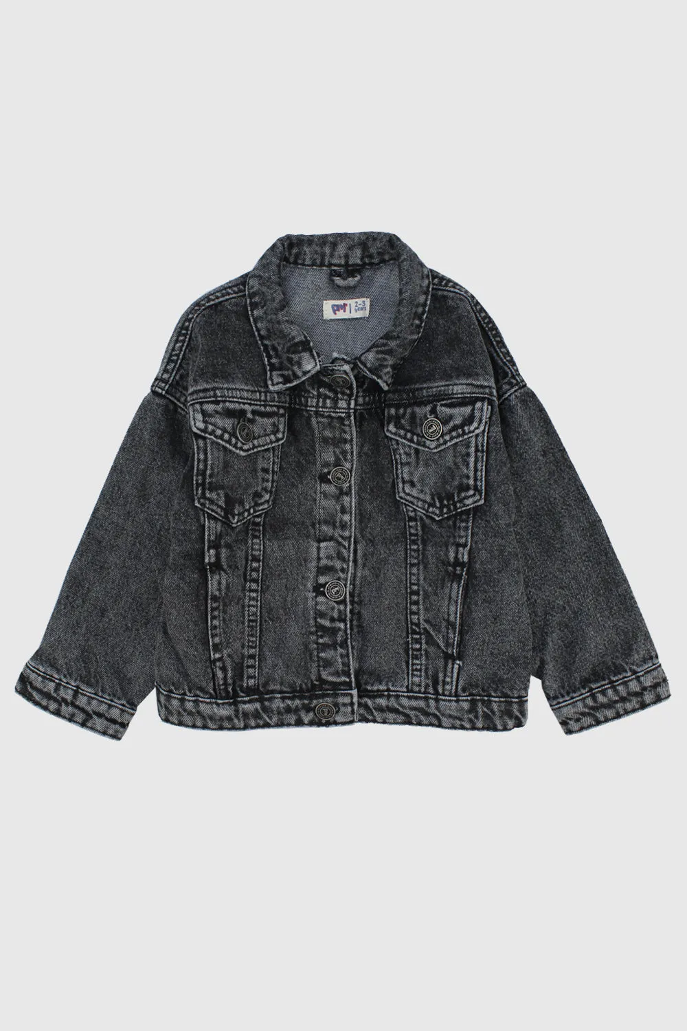 Unisex Grey Jean Jacket