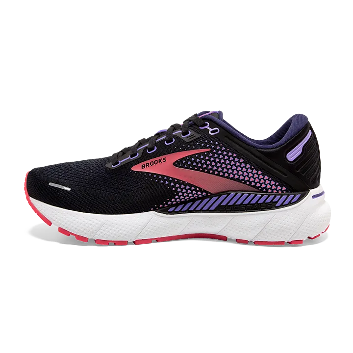 Women's Adrenaline GTS 22 - Black / Purple / Coral