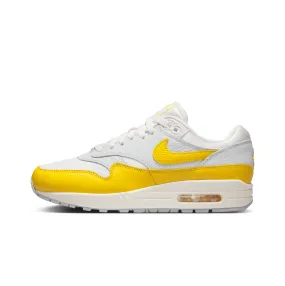 WOMEN'S NIKE AIR MAX 1 - PHOTON DUST/TOUR YELLOW-WOLF GREY-SAIL