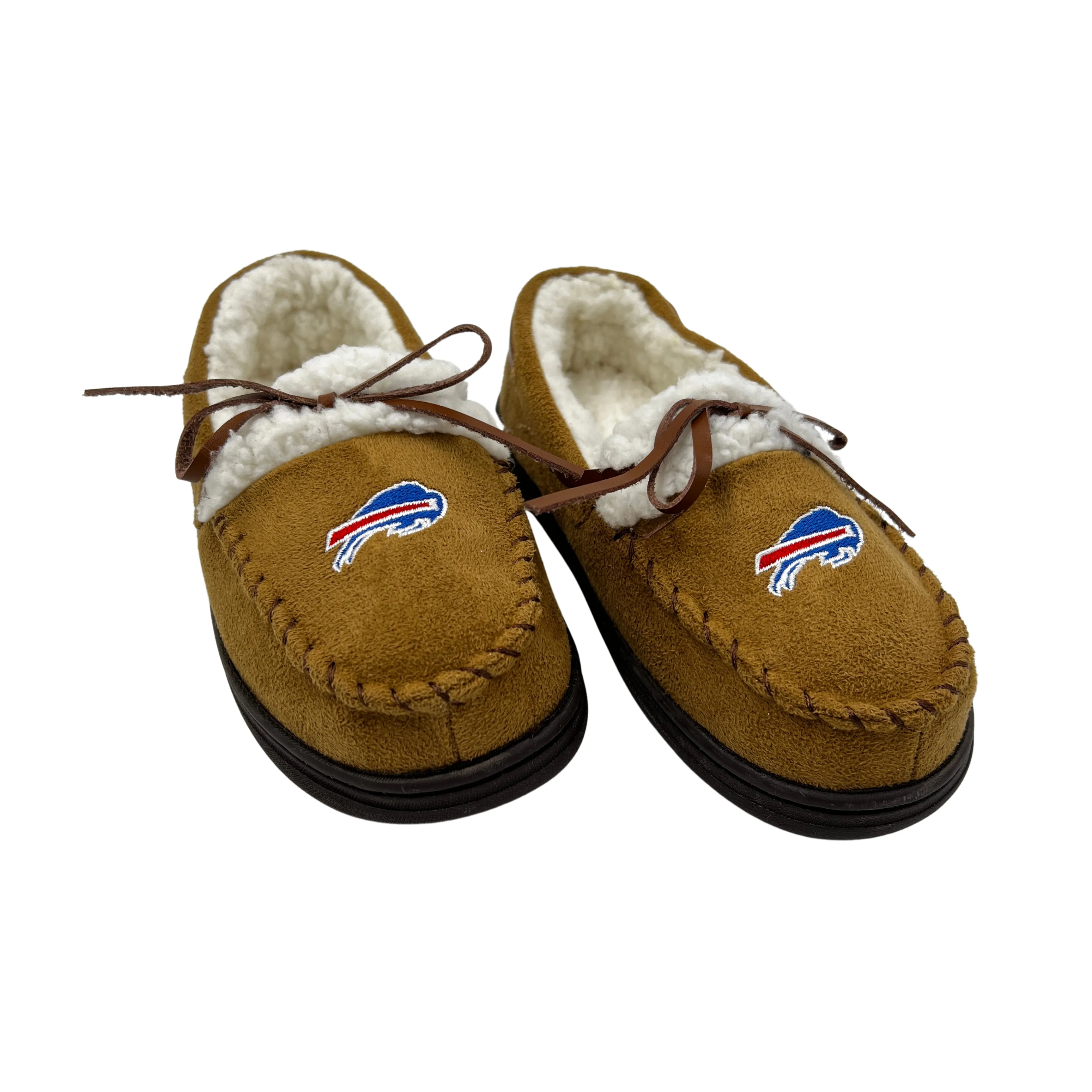 Youth Buffalo Bills Sherpa Lined Slippers